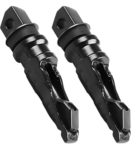 Amazon.com: uxcell 1 Pair 12mm Aluminium Alloy Motorcycle Footrest